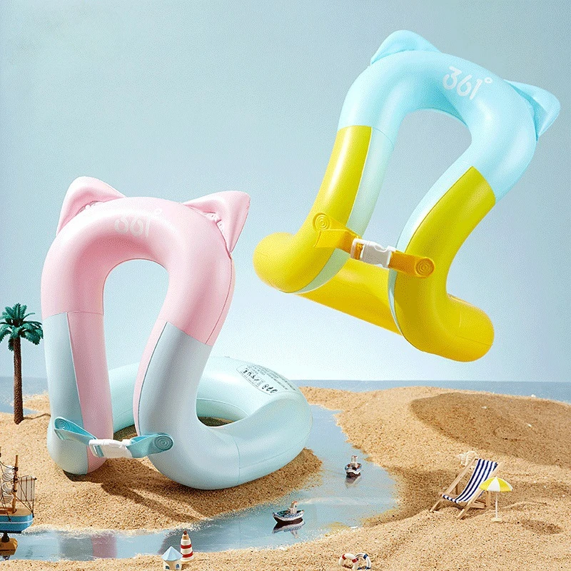 Baby Swimming Floater - 3D Childrens Swimming Ring Inflatable PVC