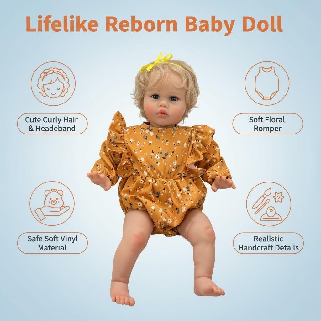 60cm Reborn Ellie Realistic Ba - огляд і ціна Baby Products For Skin