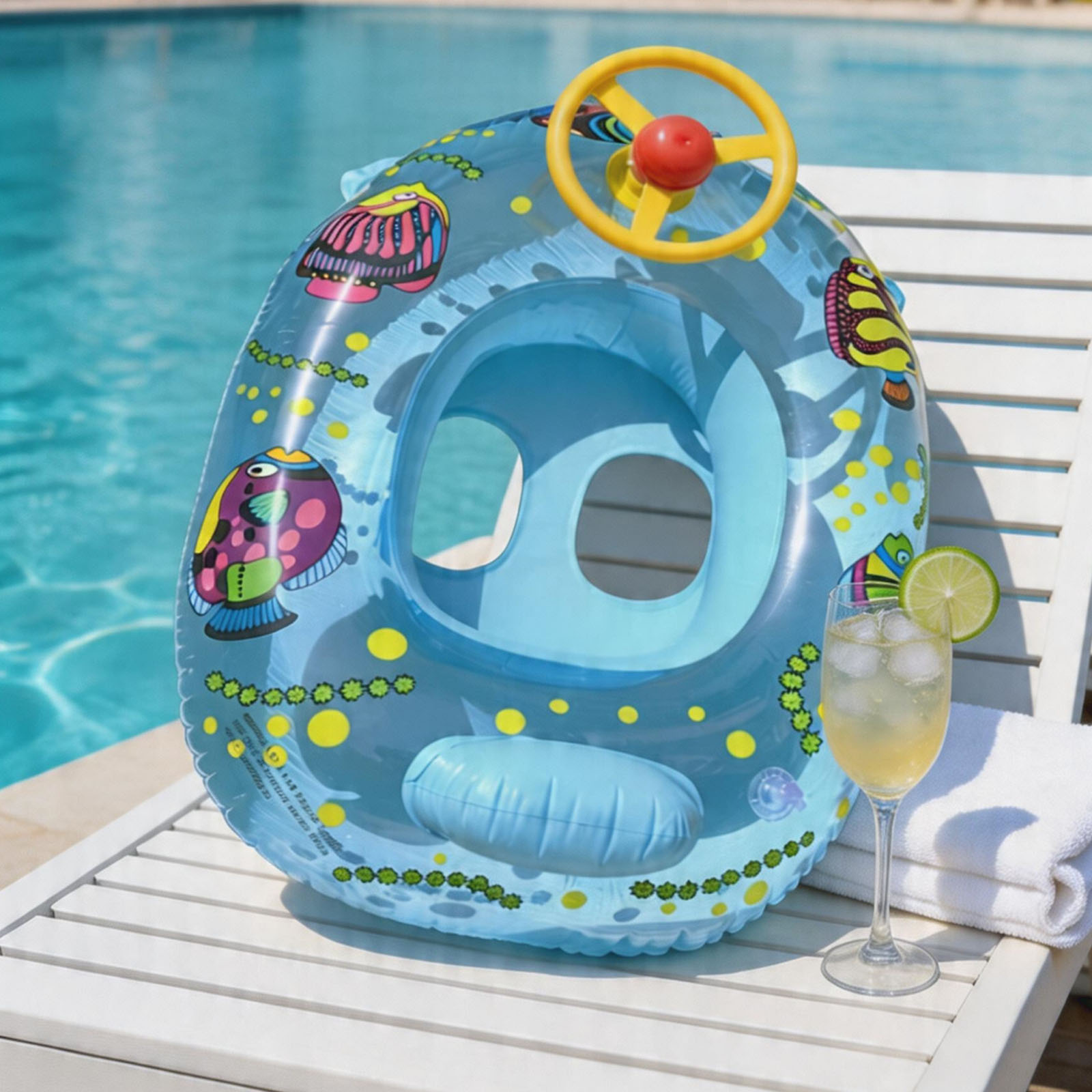 Inflatable Baby Pool Float, Sa - огляд і ціна Baby Swimming Floater