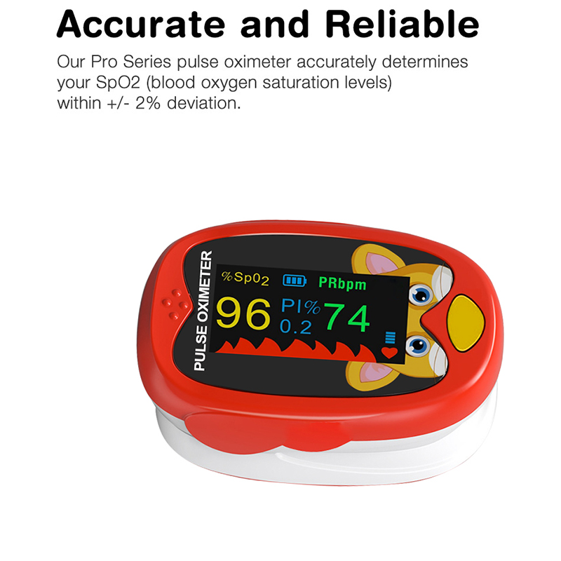 Rechargeable Finger Pulse Oxim - огляд і ціна Baby Monitor Sensor