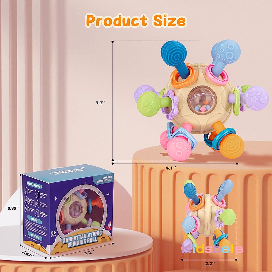 Newborn Infant Shake Grab Spin - огляд і ціна Baby Products For Newborn