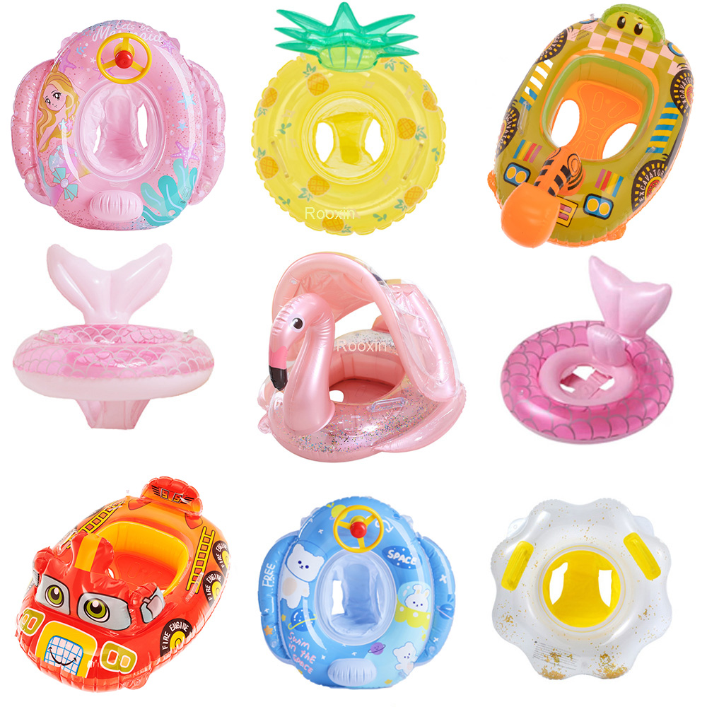 Rooxin Flamingo Swimming Circl - огляд і ціна Baby Swimming Floater