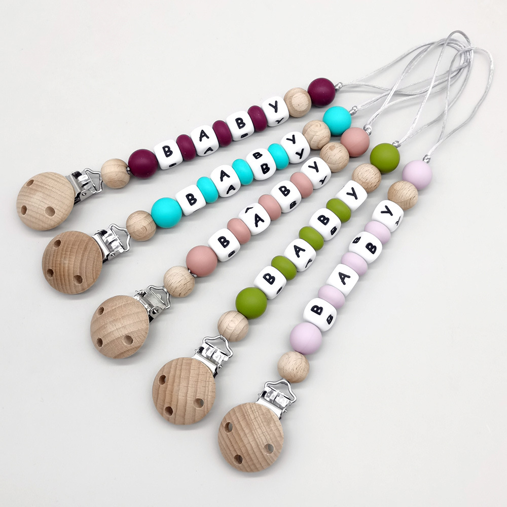 Custom Name Pacifier Clips Cha - огляд і ціна Baby Product