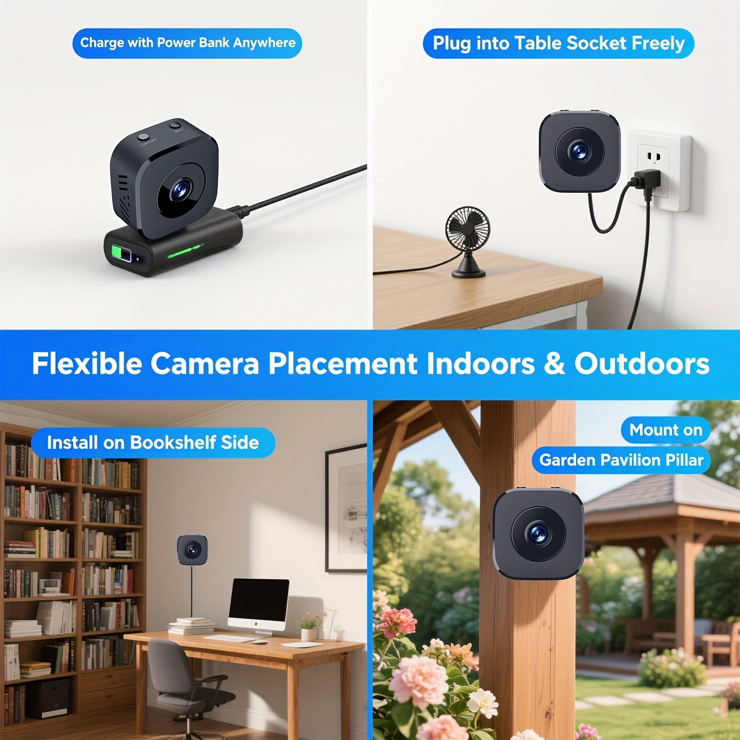 1080P HD Mini WiFi Camera Indo - огляд і ціна Baby Monitor Sensor