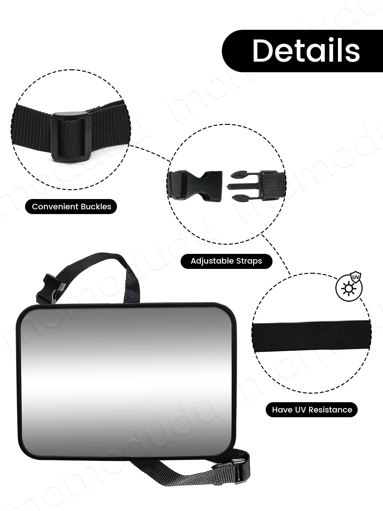 Baby Car Mirror Rearview Infan - огляд і ціна Baby Monitor Sensor