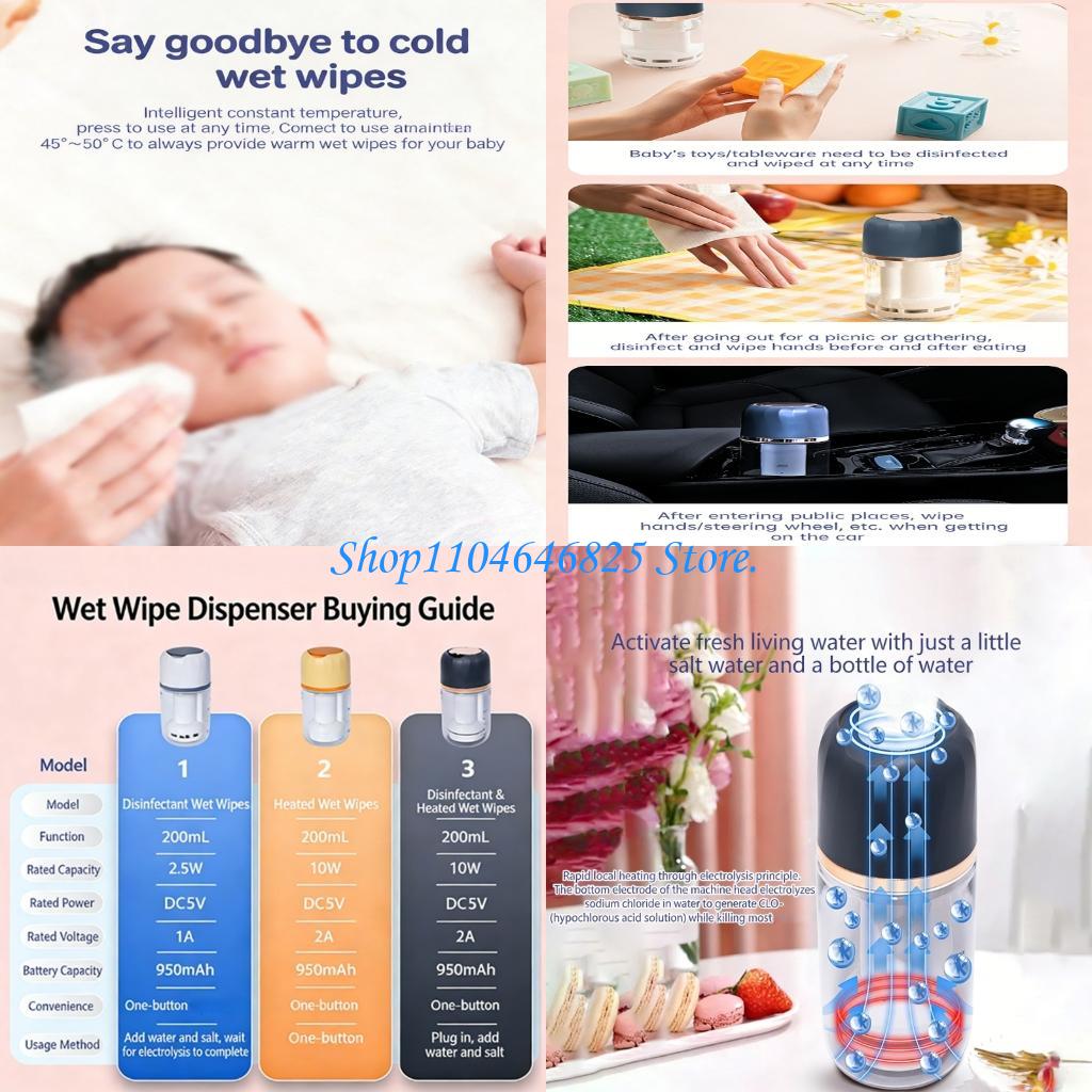 Baby Wet Wipe Heater Warmer wi - огляд і ціна Baby Wipe Warmer