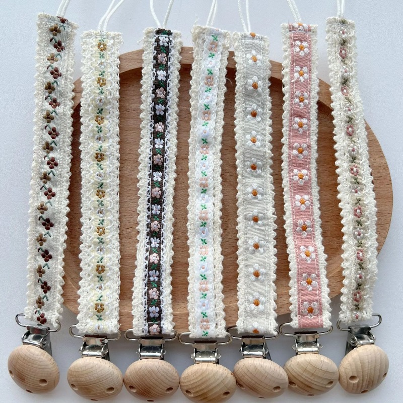 Lace Pacifier Clip Chain for N - огляд і ціна Baby Products For Newborn