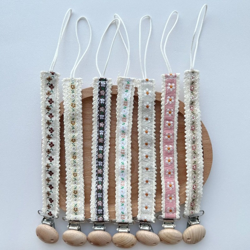 Lace Pacifier Clip Chain for N - огляд і ціна Baby Products For Newborn